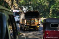 lorry on Sri Lanka