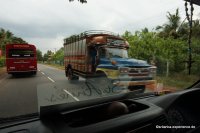 lorry on Sri Lanka