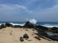 Strandspaziergang bei Unawatuna