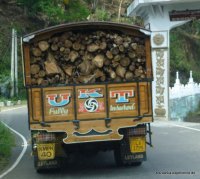 lorry on Sri Lanka